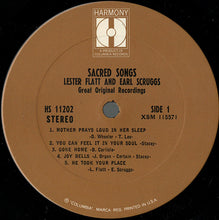 Load image into Gallery viewer, Lester Flatt And Earl Scruggs* : Sacred Songs (LP, Album, RE)