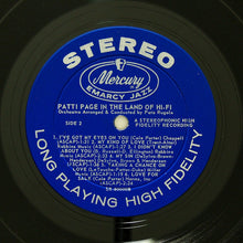 Load image into Gallery viewer, Patti Page With Pete Rugolo And His Orchestra* : In The Land Of Hi-Fi (LP, Album)