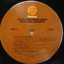 Load image into Gallery viewer, The David Bromberg Band* : Reckless Abandon (LP, Album)