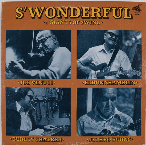 4 Giants Of Swing : S'Wonderful (LP, Album, PRC)