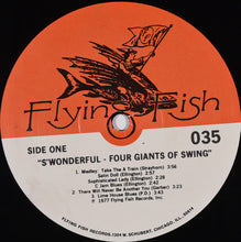 Load image into Gallery viewer, 4 Giants Of Swing : S'Wonderful (LP, Album, PRC)
