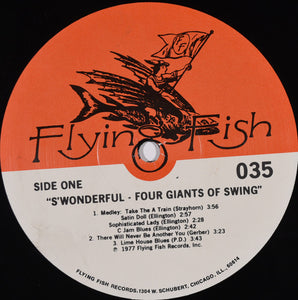 4 Giants Of Swing : S'Wonderful (LP, Album, PRC)