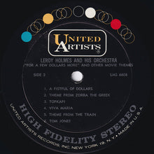 Load image into Gallery viewer, LeRoy Holmes And His Orchestra* : For A Few Dollars More And Other Motion Picture Themes (LP)