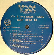 Charger l'image dans la galerie, Jon & The Nightriders : Surf Beat '80 (LP, Album)