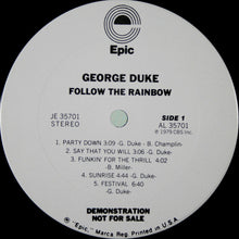 Laden Sie das Bild in den Galerie-Viewer, George Duke : Follow The Rainbow (LP, Album, Promo, San)