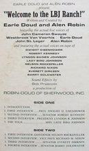 Load image into Gallery viewer, Earle Doud And Alen Robin : "Welcome To The LBJ Ranch!" (LP, Album, Mono, RP, Jac)