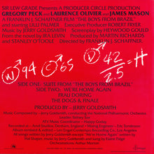 Load image into Gallery viewer, Jerry Goldsmith : The Boys From Brazil (LP, Album)