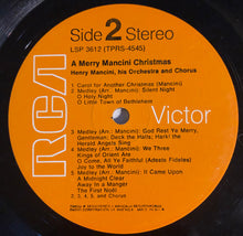 Load image into Gallery viewer, Henry Mancini And His Orchestra And Chorus : A Merry Mancini Christmas (LP, Album, RE, Ind)