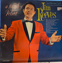 Load image into Gallery viewer, Jim Reeves : A Touch Of Velvet (LP, Album, Mono, Hol)