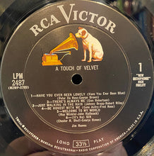 Laden Sie das Bild in den Galerie-Viewer, Jim Reeves : A Touch Of Velvet (LP, Album, Mono, Hol)