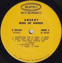 Laden Sie das Bild in den Galerie-Viewer, Argent : Ring of Hands (LP, Album)
