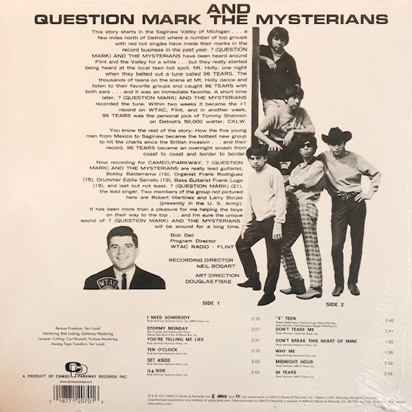 Question Mark And The Mysterians* - 96 Tears - LP