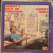 Laden Sie das Bild in den Galerie-Viewer, Sammy Davis Jr. : Sammy's Back On Broadway (LP)