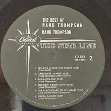 Load image into Gallery viewer, Hank Thompson And The Brazos Valley Boys* : The Best Of Hank Thompson And The Brazos Valley Boys (LP, Comp)