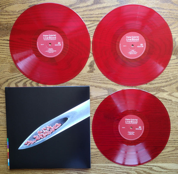 arkitekt Formand eksplicit Buy Peter Gabriel : Live Blood (3xLP, Album, RM, Red) Online for a great  price – Record Town TX