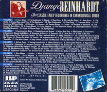 Load image into Gallery viewer, Django Reinhardt : The Classic Early Recordings In Chronological Order (5xCD, Comp, Mono, RM + Box)