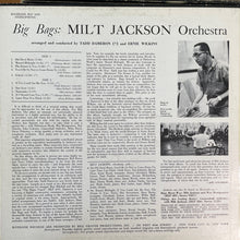 Load image into Gallery viewer, Milt Jackson Orchestra : Big Bags (LP, Album)