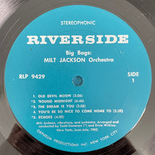 Load image into Gallery viewer, Milt Jackson Orchestra : Big Bags (LP, Album)