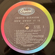 Load image into Gallery viewer, Jackie Gleason : How Sweet It Is For Lovers (LP, Album, Mono, Scr)
