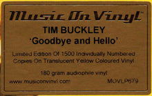 Laden Sie das Bild in den Galerie-Viewer, Tim Buckley : Goodbye And Hello (LP, Album, Ltd, RE, Yel)