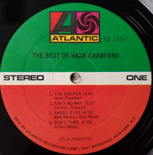 Charger l'image dans la galerie, Hank Crawford : The Best Of Hank Crawford (LP, Comp, PR )