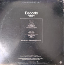 Load image into Gallery viewer, Deodato* : Artistry (LP, Album, RE, Glo)