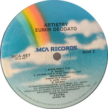 Load image into Gallery viewer, Deodato* : Artistry (LP, Album, RE, Glo)