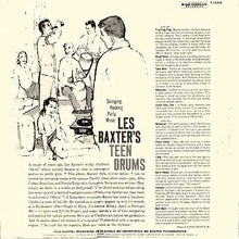 Load image into Gallery viewer, Les Baxter : Les Baxter's Teen Drums (LP, Album, Mono)