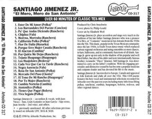 Charger l'image dans la galerie, Santiago Jimenez, Jr. : El Mero, Mero de San Antonio (CD, Album, RE)