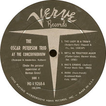 Charger l'image dans la galerie, The Oscar Peterson Trio : At The Concertgebouw (LP, Mono)