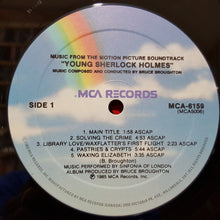 Laden Sie das Bild in den Galerie-Viewer, Bruce Broughton : Young Sherlock Holmes (LP, Album)