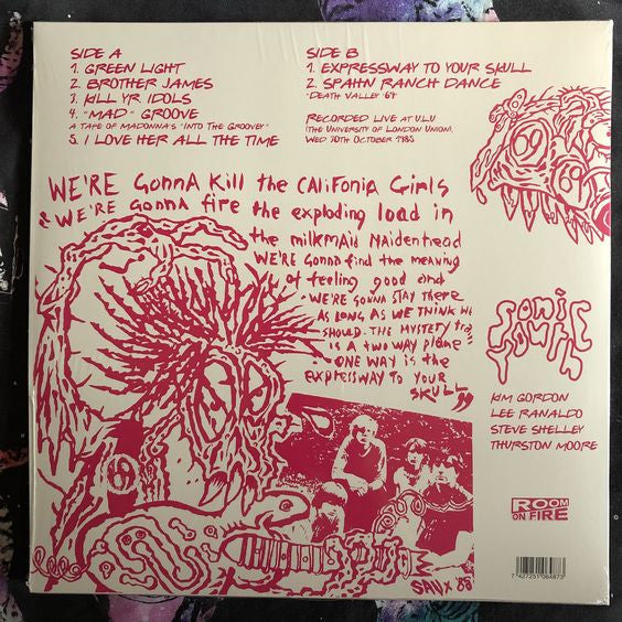 Buy Sonic Youth : Walls Have Ears (LP, Album, RE, Unofficial