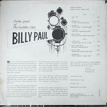 Load image into Gallery viewer, Billy Paul : Feelin' Good At The Cadillac Club (LP, Album)