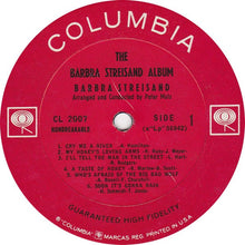 Load image into Gallery viewer, Barbra Streisand : The Barbra Streisand Album (LP, Album, Mono)