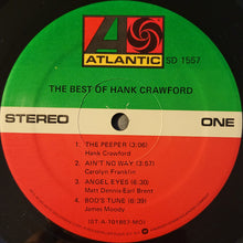 Charger l'image dans la galerie, Hank Crawford : The Best Of Hank Crawford (LP, Comp, RE, MO )