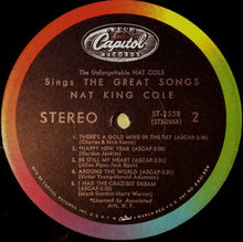 Load image into Gallery viewer, Nat Cole* : The Unforgettable Nat Cole Sings The Great Songs! (LP, Comp)