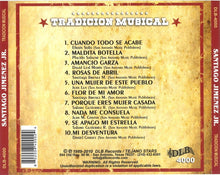 Charger l'image dans la galerie, Santiago Jimenez, Jr. : Tradicion Musical (CD, Album, Ltd)
