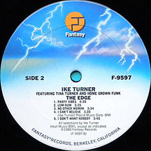 Load image into Gallery viewer, Ike Turner Featuring Tina Turner And Home Grown Funk : The Edge (LP, Album)