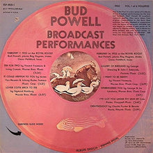 Charger l'image dans la galerie, Bud Powell : Broadcast Performances 1953, Vol. 1 Of 6 Volumes (LP)