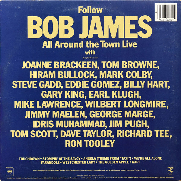 Bob James - All Around The Town - LP