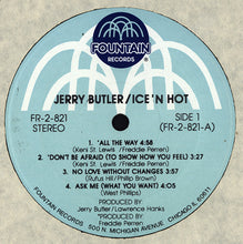 Charger l'image dans la galerie, Jerry Butler : Ice 'n Hot (LP, Album)