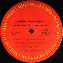 Load image into Gallery viewer, David Bromberg : Wanted Dead Or Alive (LP, Album)