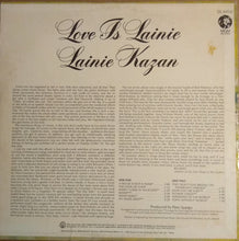 Charger l'image dans la galerie, Lainie Kazan : Love Is Lainie (LP, Album)