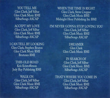 Load image into Gallery viewer, Glen Clark : You Tell Me (CD, Album, Ltd)