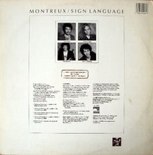Load image into Gallery viewer, Montreux : Sign Language (LP, Album)
