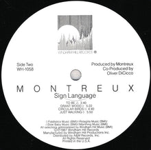 Load image into Gallery viewer, Montreux : Sign Language (LP, Album)