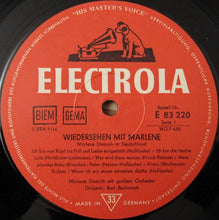 Load image into Gallery viewer, Marlene Dietrich : Wiedersehen Mit Marlene (LP, Mono)