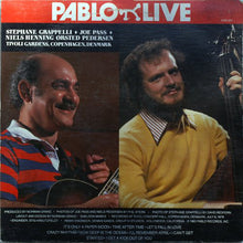 Laden Sie das Bild in den Galerie-Viewer, Stéphane Grappelli + Joe Pass + Niels-Henning Ørsted Pedersen : Tivoli Gardens, Copenhagen, Denmark (LP, Album)