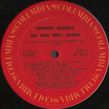 Load image into Gallery viewer, Johnny Mathis : Me And Mrs. Jones (LP, Album, Ter)