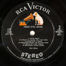 Load image into Gallery viewer, Chet Atkins : Finger Style Guitar (LP, RE)